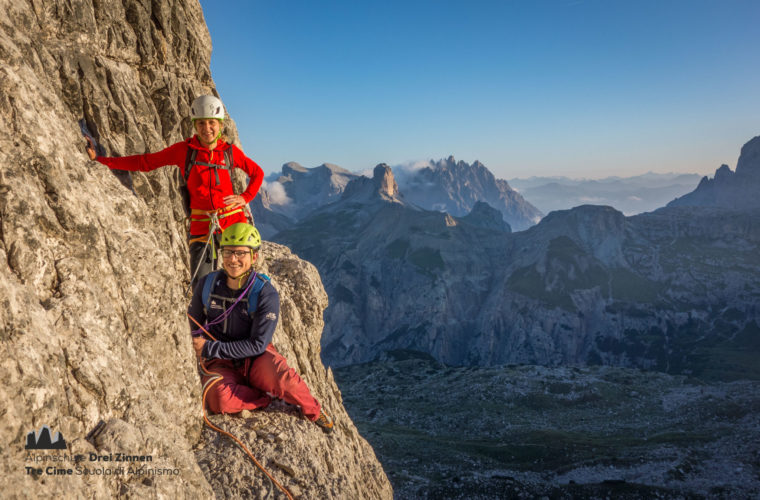 Demuthkante Westliche Zinne - Cima ovest demuth - Alpinschule Drei Zinnen 2020 (7)