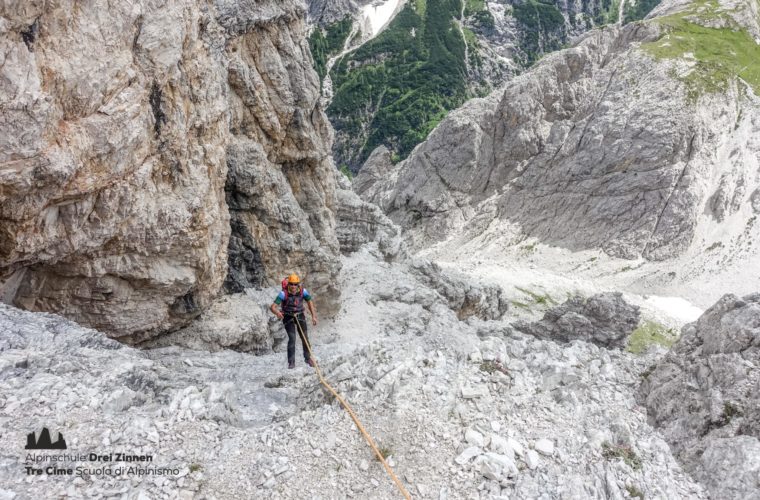 Einserkofel Einser - Cima Una Dolomiti - Alpinschule Drei Zinnen 2020 (1)