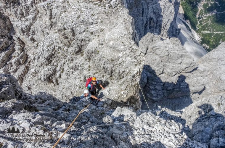 Einserkofel Einser - Cima Una Dolomiti - Alpinschule Drei Zinnen 2020 (10)