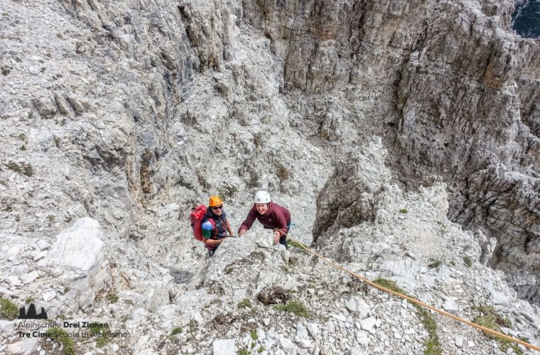 Einserkofel Einser - Cima Una Dolomiti - Alpinschule Drei Zinnen 2020 (12)