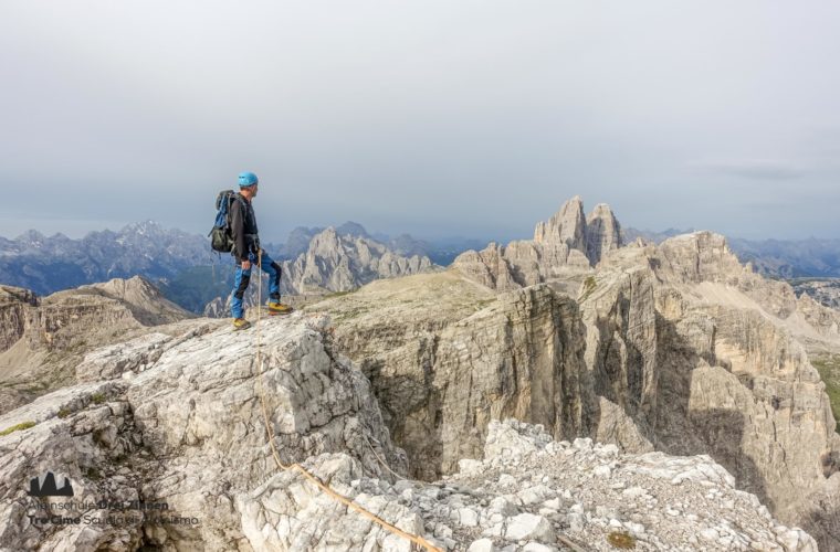 Einserkofel Einser - Cima Una Dolomiti - Alpinschule Drei Zinnen 2020 (7)