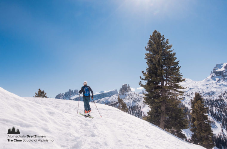 Skitour sci alpinismo - Alpinschule Drei Zinnen Tre Cime Dolomiti (4)