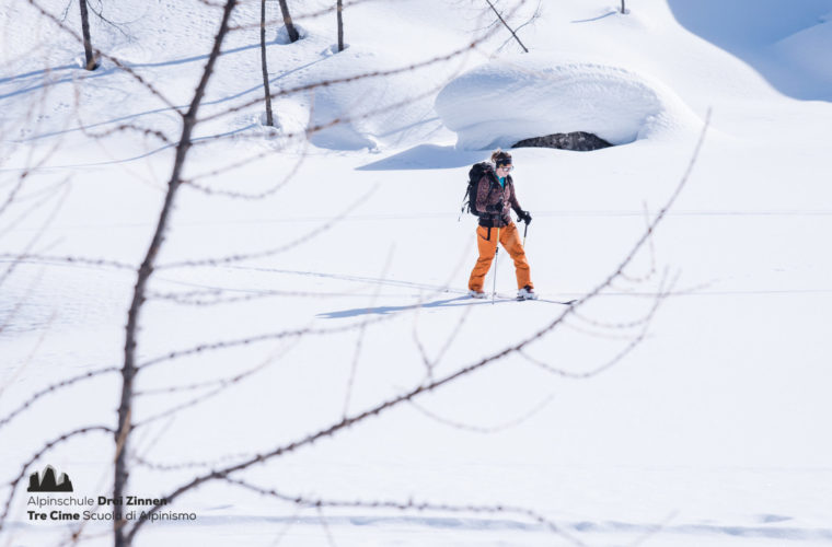 Skitour sci alpinismo - Alpinschule Drei Zinnen Tre Cime Dolomiti (5)