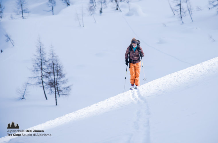 Skitour sci alpinismo - Alpinschule Drei Zinnen Tre Cime Dolomiti (8)