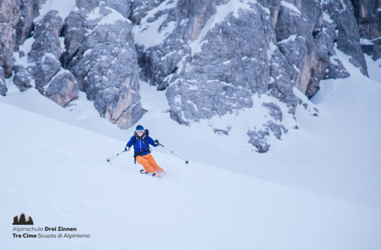 Skitour sci alpinismo freeride - Alpinschule Drei Zinnen Tre Cime Dolomiti (1)