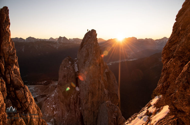 Klettersteig Arzalpenturm - croda sora Colesei - Alpinschule Drei Zinnen Dolomiten 2021 (7)