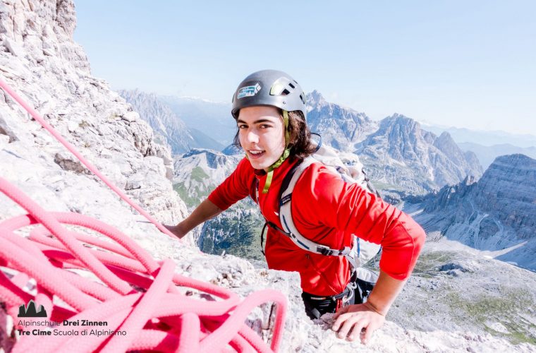 Westliche Zinne Gretaline Cima Ovest Alpinschule Drei Zinnen (10)