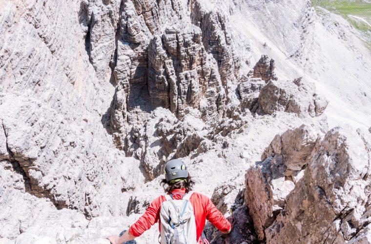 Westliche Zinne Gretaline Cima Ovest Alpinschule Drei Zinnen (13)