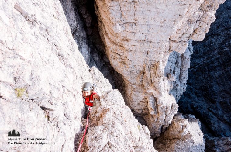 Westliche Zinne Gretaline Cima Ovest Alpinschule Drei Zinnen (2)