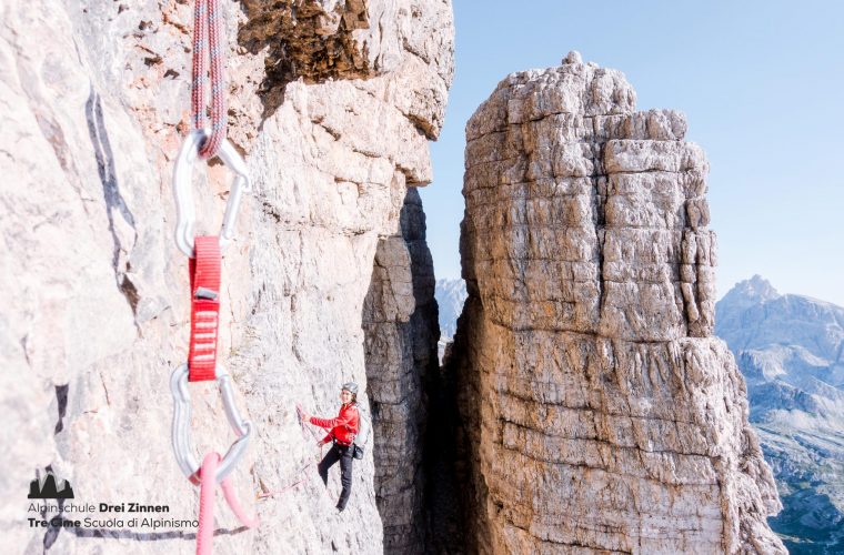 Westliche Zinne Gretaline Cima Ovest Alpinschule Drei Zinnen (4)