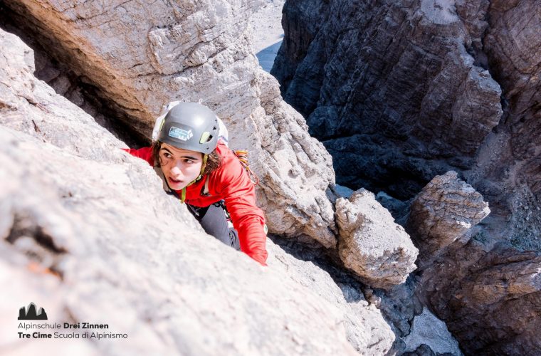 Westliche Zinne Gretaline Cima Ovest Alpinschule Drei Zinnen (6)