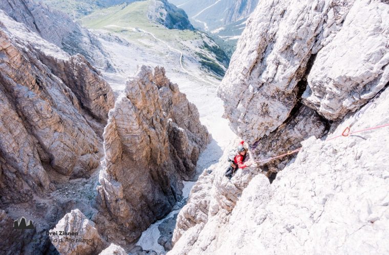 Westliche Zinne Gretaline Cima Ovest Alpinschule Drei Zinnen (7)