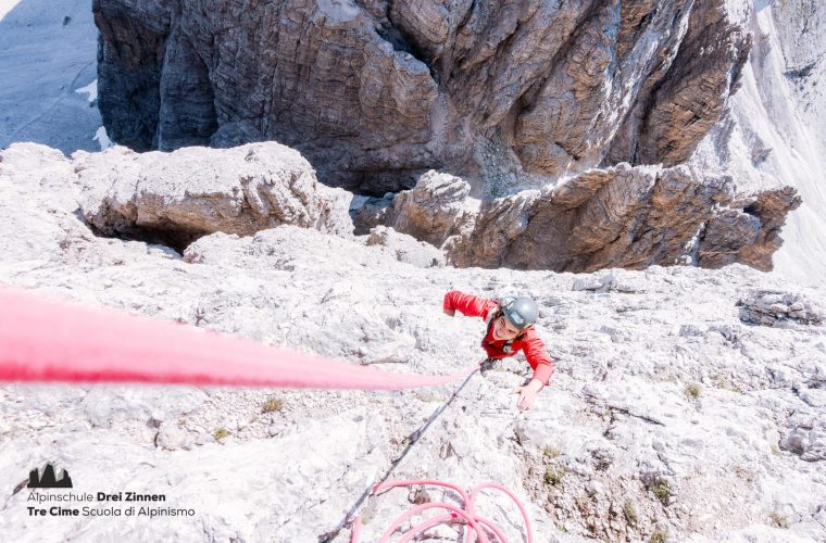 Westliche Zinne Gretaline Cima Ovest Alpinschule Drei Zinnen (8)