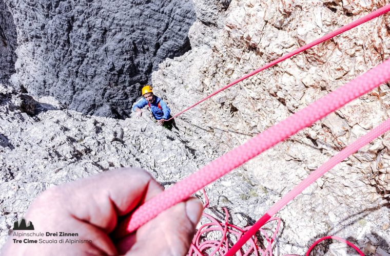 Zinnfiziert Westliche Zinne Cima Ovest Alpinschule Drei Zinnen (12)