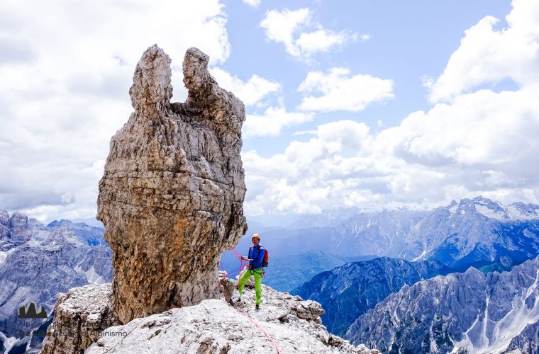 Zinnfiziert Westliche Zinne Cima Ovest Alpinschule Drei Zinnen (14)