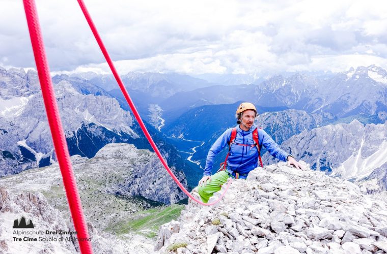 Zinnfiziert Westliche Zinne Cima Ovest Alpinschule Drei Zinnen (15)