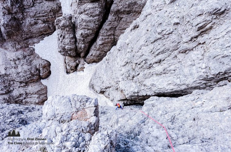 Zinnfiziert Westliche Zinne Cima Ovest Alpinschule Drei Zinnen (3)