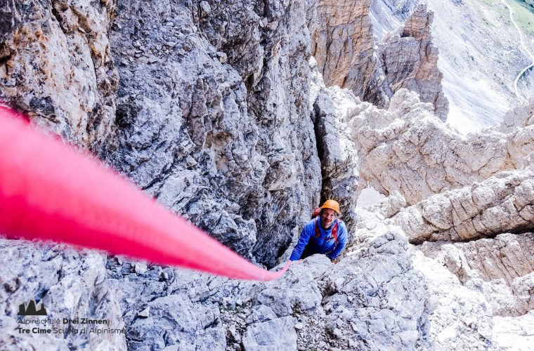 Zinnfiziert Westliche Zinne Cima Ovest Alpinschule Drei Zinnen (7)