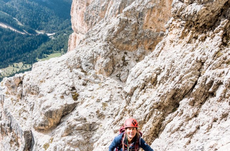 2. Tofanakante - spigolo Tofana - Alpinschule Drei Zinnen (12)