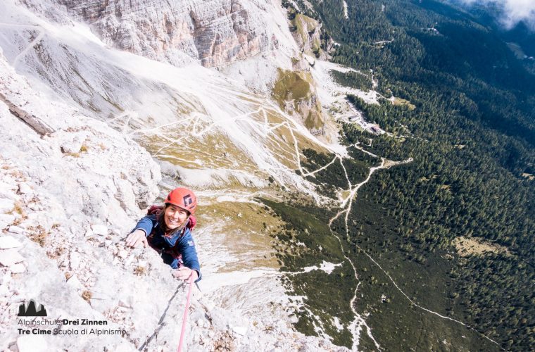 2. Tofanakante - spigolo Tofana - Alpinschule Drei Zinnen (13)