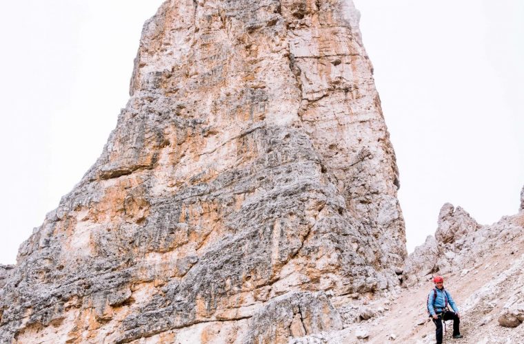 2. Tofanakante - spigolo Tofana - Alpinschule Drei Zinnen (15)