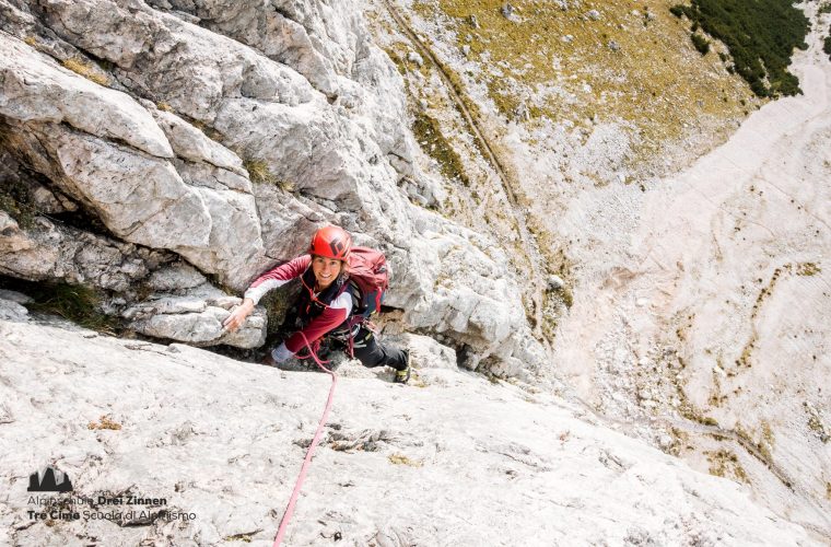 2. Tofanakante - spigolo Tofana - Alpinschule Drei Zinnen (4)