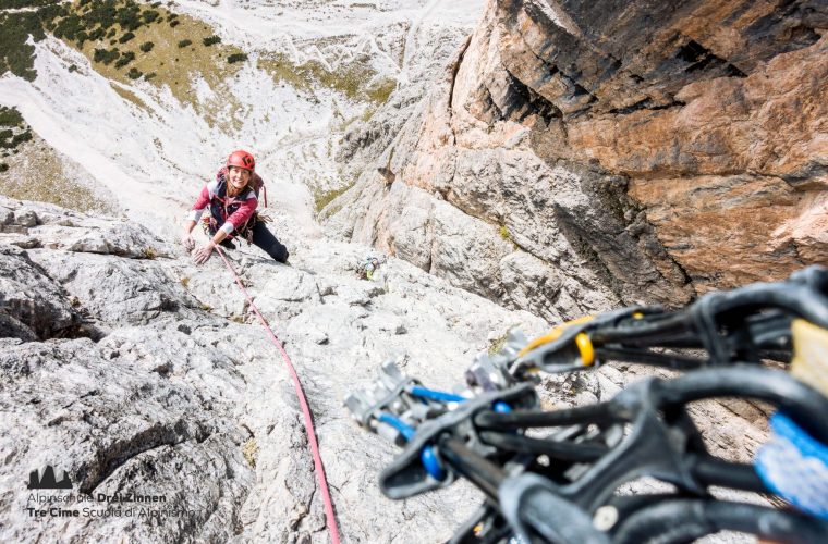 2. Tofanakante - spigolo Tofana - Alpinschule Drei Zinnen (9)