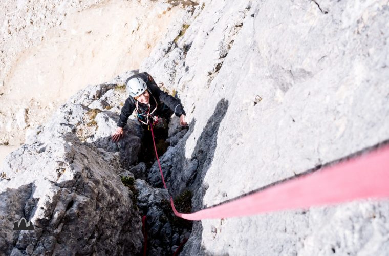 Lagazuoi - via del Buco - Alpinschule Drei Zinnnen (2)