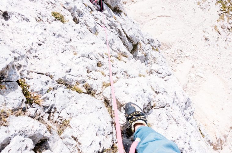 Lagazuoi - via del Buco - Alpinschule Drei Zinnnen (3)