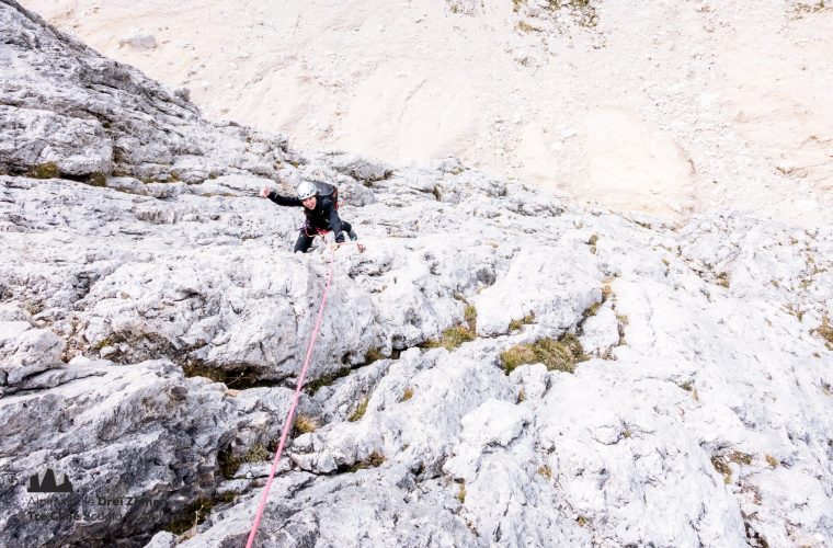 Lagazuoi - via del Buco - Alpinschule Drei Zinnnen (4)