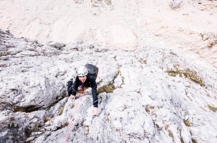 Lagazuoi - via del Buco - Alpinschule Drei Zinnnen (5)