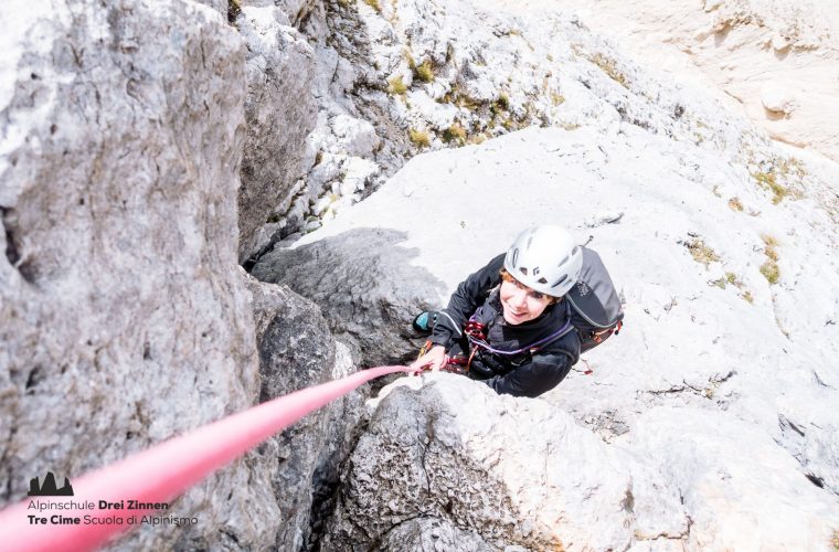 Lagazuoi - via del Buco - Alpinschule Drei Zinnnen (7)