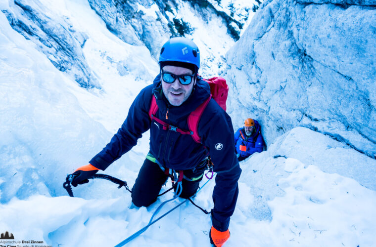 Eisklettern - arrampicata su ghiaccio - ice climbing - Alpinschule Drei Zinnen (7)