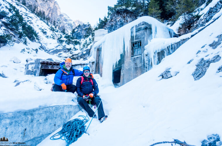 Eisklettern - arrampicata su ghiaccio - ice climbing - Alpinschule Drei Zinnen (8)