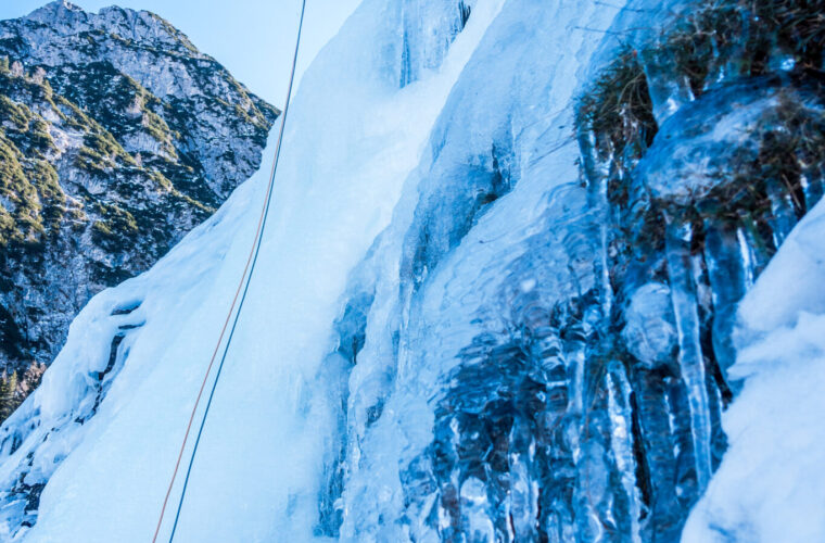 Eisklettern arrampicata su ghiaccio ice climbing - Sappada Ploden - Alpinschule Drei Zinnen (10)