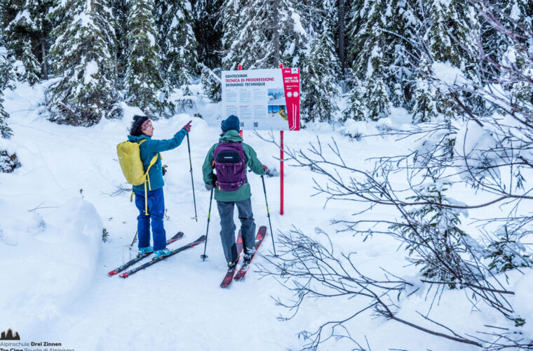 skitourenlehrweg sexten südtirol bergführer scialpinismo-8