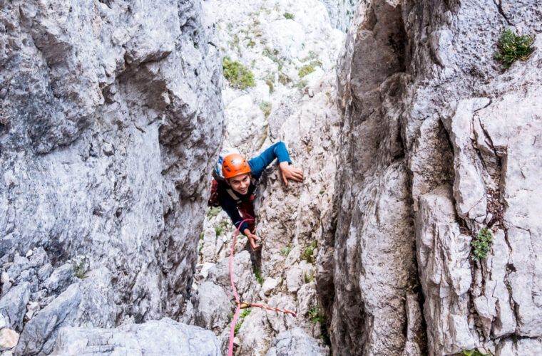 Fiames Südwand - Dimai - parete sud - Alpinschule Drei Zinnen (10)