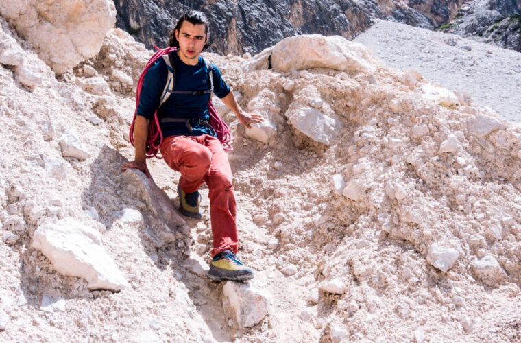 Fiames Südwand - Dimai - parete sud - Alpinschule Drei Zinnen (14)