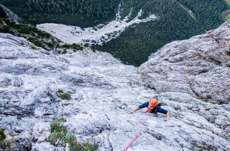 Fiames Südwand - Dimai - parete sud - Alpinschule Drei Zinnen (3)