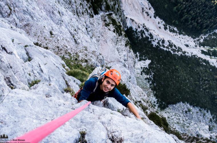 Fiames Südwand - Dimai - parete sud - Alpinschule Drei Zinnen (5)