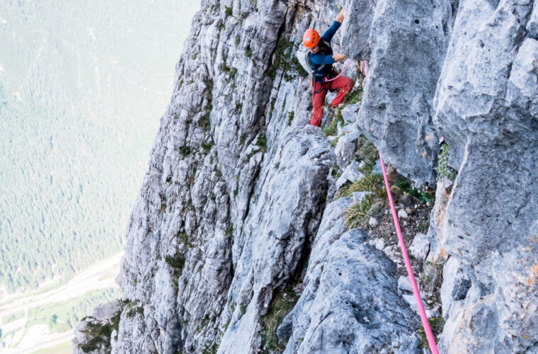 Fiames Südwand - Dimai - parete sud - Alpinschule Drei Zinnen (7)