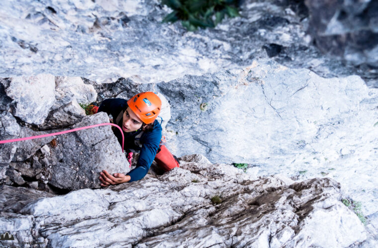 Fiames Südwand - Dimai - parete sud - Alpinschule Drei Zinnen (9)