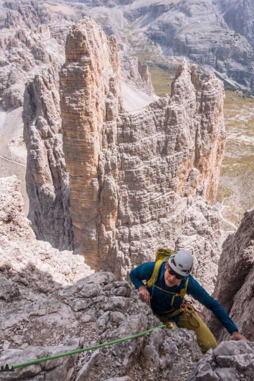 Zeitsprung, Große Zinne, Drei Zinnen - Cima Grande, Tre Cime, Dolomiten, Dolomiti, Dolomites,