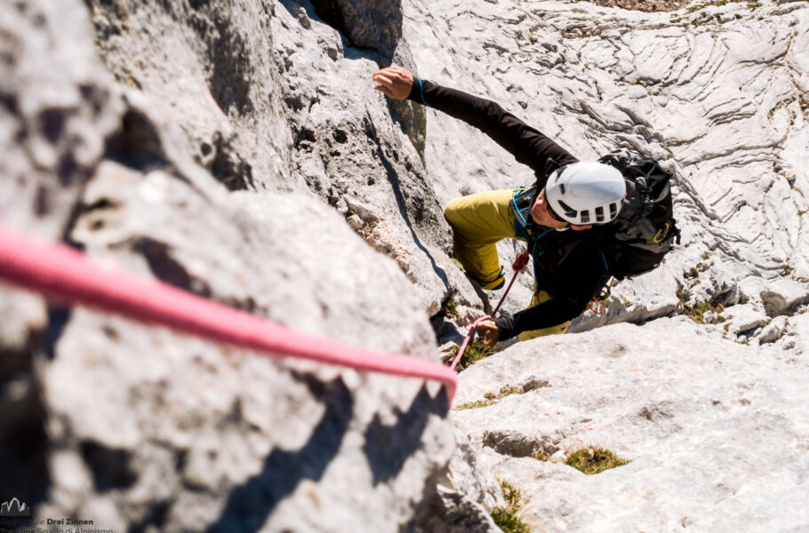 klettern dolomiten bergführer genussklettern südtirol dreizinnen arrampicata dolomiti guide sexten cortina